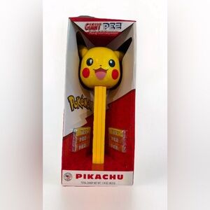 Giant Pikachu PEZ Candy Roll Dispenser with Candy RETIRED New